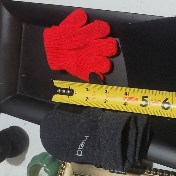 Toddler beanie, toddler mittens and red gloves. Winter gear Toddler - Picture 11 of 16